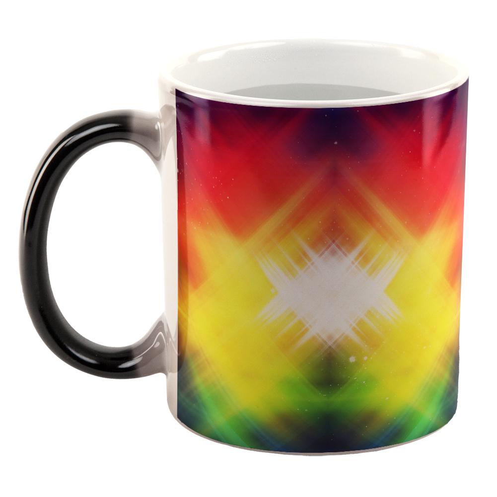 Galaxy Nova 70s Flashback All Over Heat Changing Coffee Mug Coffee Mugs Old Glory   