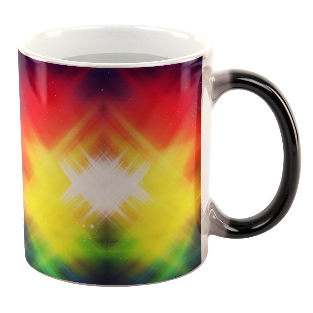 Galaxy Nova 70s Flashback All Over Heat Changing Coffee Mug Coffee Mugs Old Glory OS Multi 