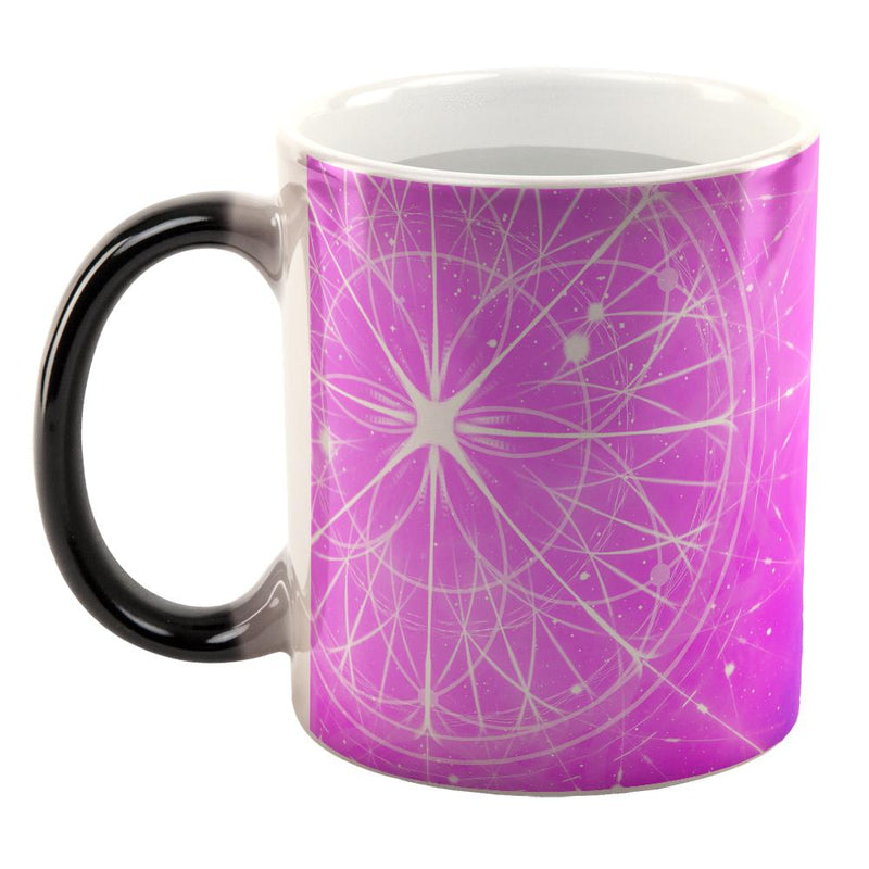 Seed of Life Celestial Mandala All Over Heat Changing Coffee Mug Coffee Mugs Old Glory   