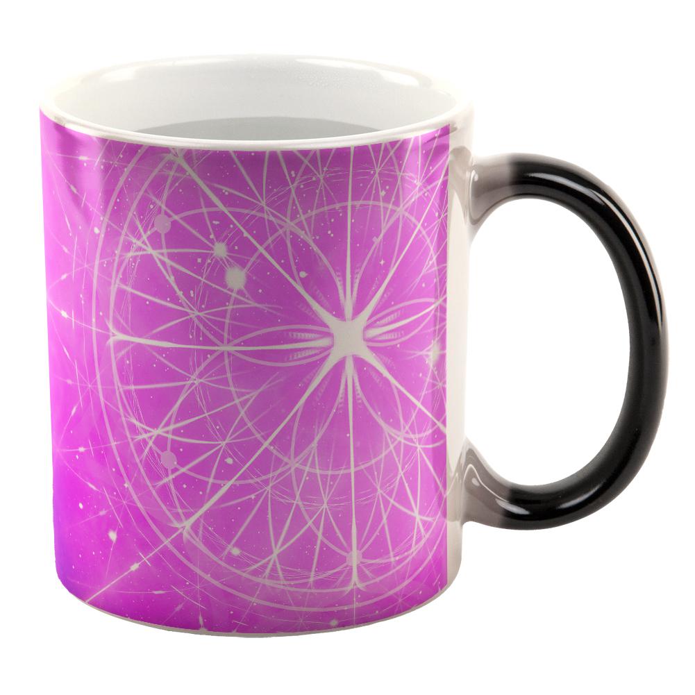 Seed of Life Celestial Mandala All Over Heat Changing Coffee Mug Coffee Mugs Old Glory OS Multi 