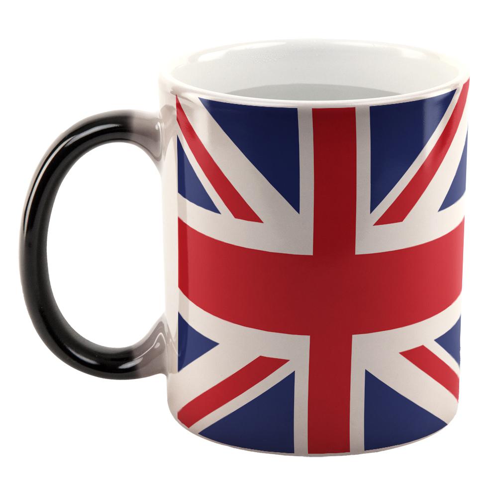 British Flag Union Jack All Over Heat Changing Coffee Mug Coffee Mugs Old Glory   