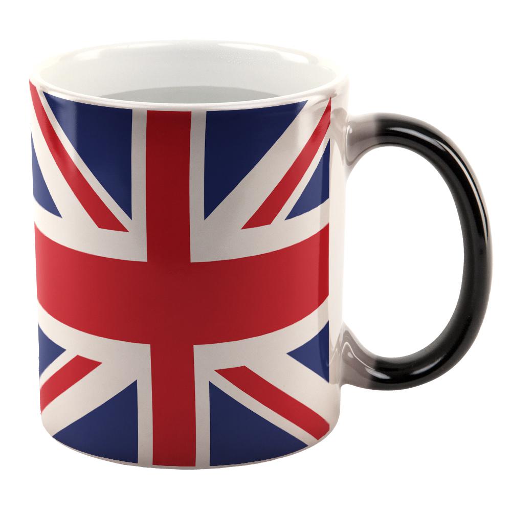 British Flag Union Jack All Over Heat Changing Coffee Mug Coffee Mugs Old Glory OS Multi 