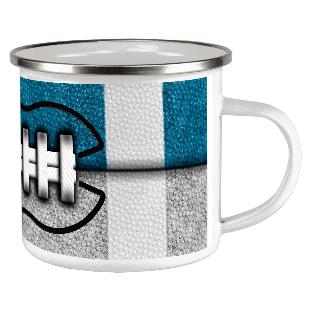 Fantasy Football Team Blue and Grey Camp Cup Coffee Mugs Old Glory OS Multi 