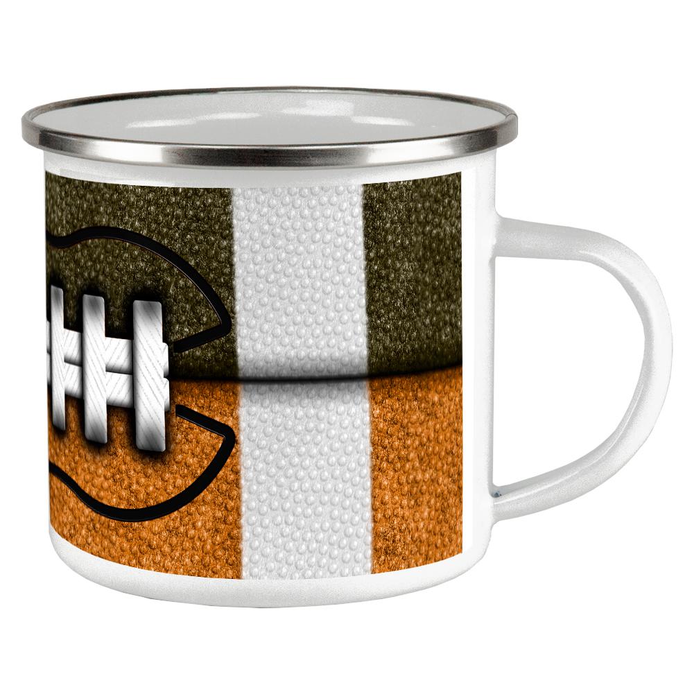 Fantasy Football Team Brown and Rust Camp Cup Coffee Mugs Old Glory OS Multi 