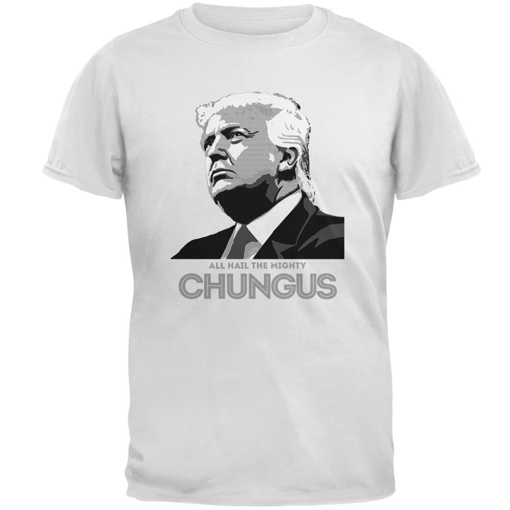 Election 2020 Trump Mighty Chungus Mens T Shirt Men's T-Shirts Old Glory SM White 