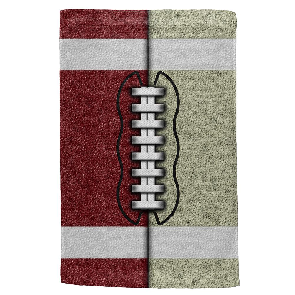 Fantasy Football Team Maroon and Gold All Over Sport Towel Hand Towel Old Glory OS Multi 