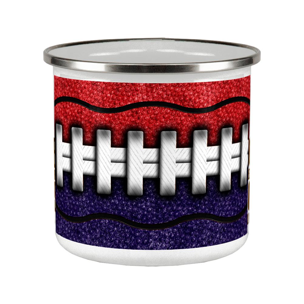 Fantasy Football Team Red and Navy Camp Cup Coffee Mugs Old Glory   