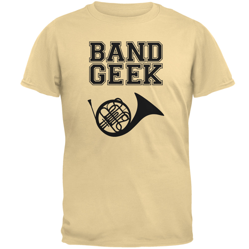 Band Geek French Horn Mens T Shirt Men's T-Shirts Old Glory