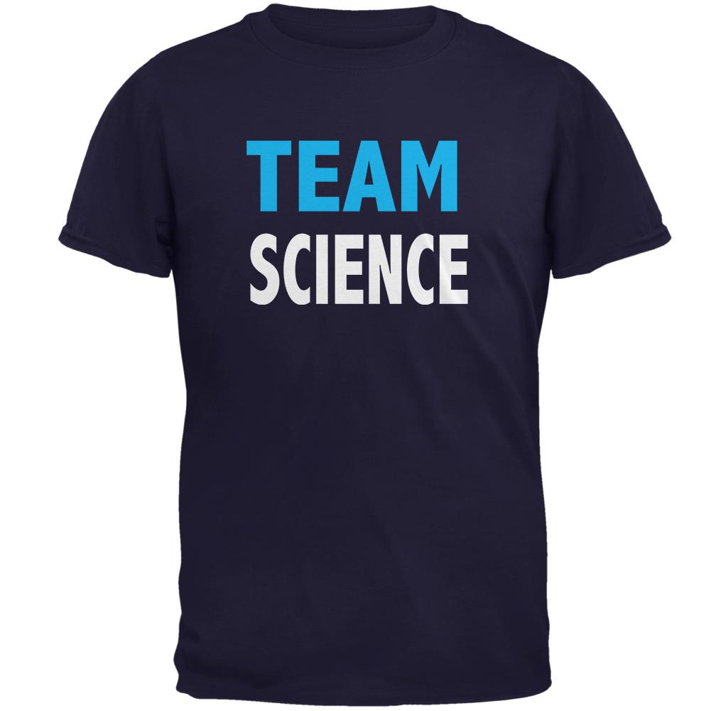 Team Science Mens T Shirt Men's T-Shirts Old Glory 2XL Navy 