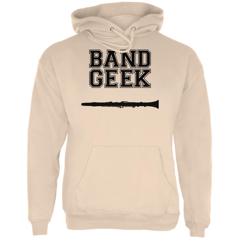 Band Geek Clarinet Mens Hoodie Men's Hoodies Old Glory SM Brown 