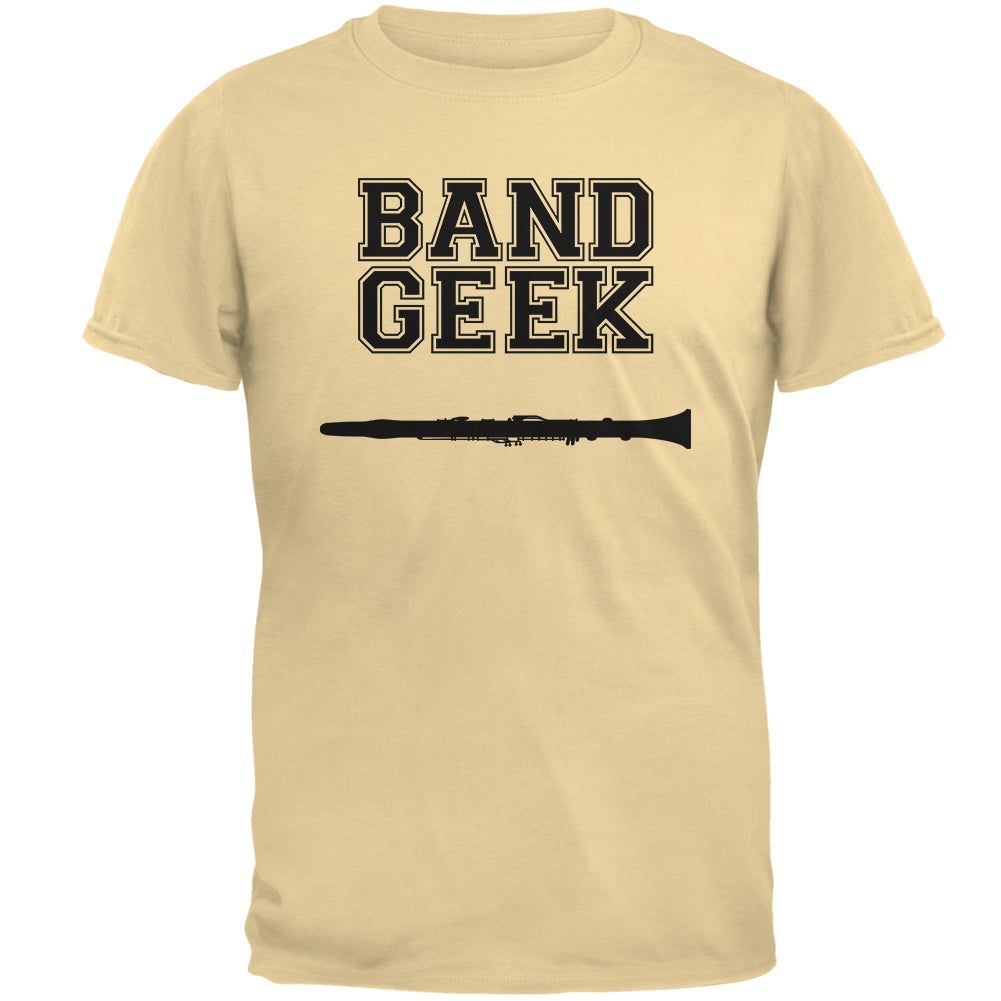 Band Geek Clarinet Mens T Shirt Men's T-Shirts Old Glory