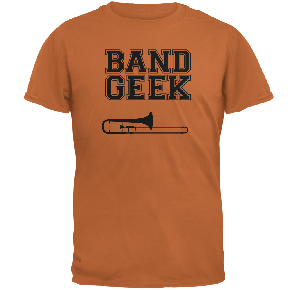 Band Geek Trombone Mens T Shirt Men's T-Shirts Old Glory