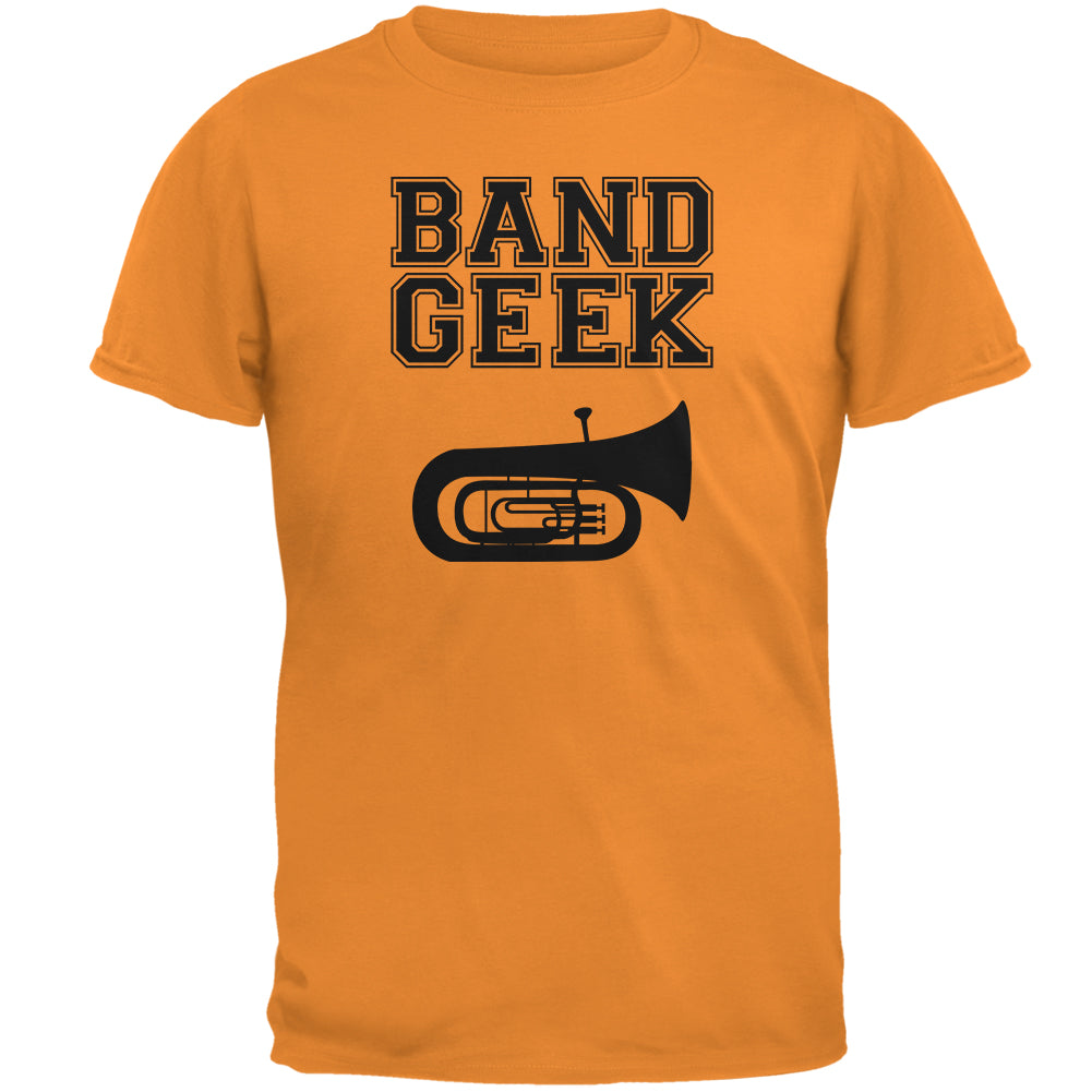 Band Geek Tuba Mens T Shirt Men's T-Shirts Old Glory