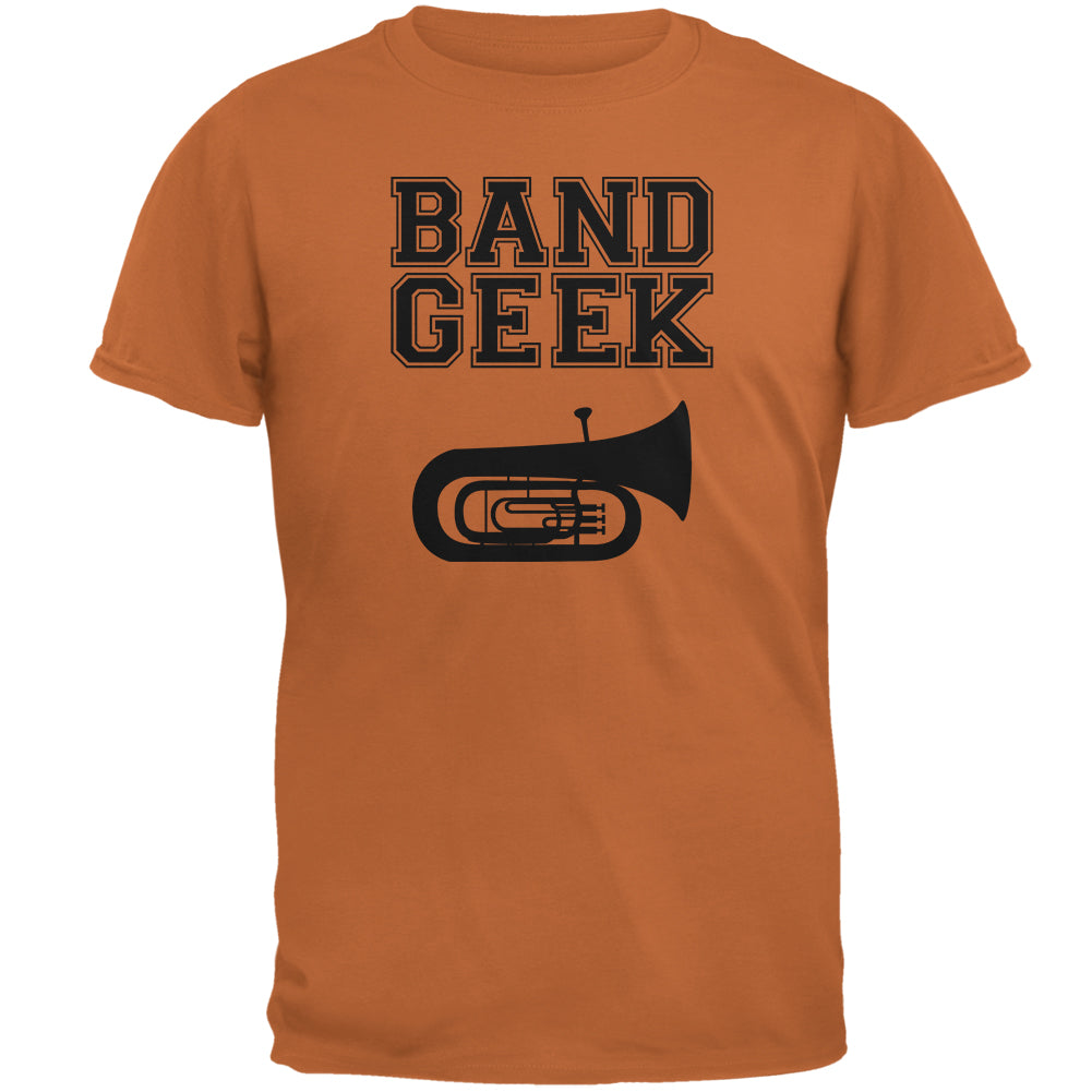 Band Geek Tuba Mens T Shirt Men's T-Shirts Old Glory