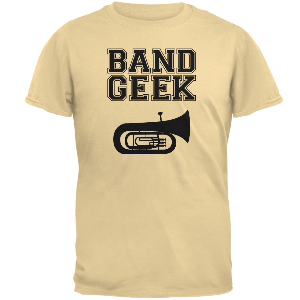 Band Geek Tuba Mens T Shirt Men's T-Shirts Old Glory