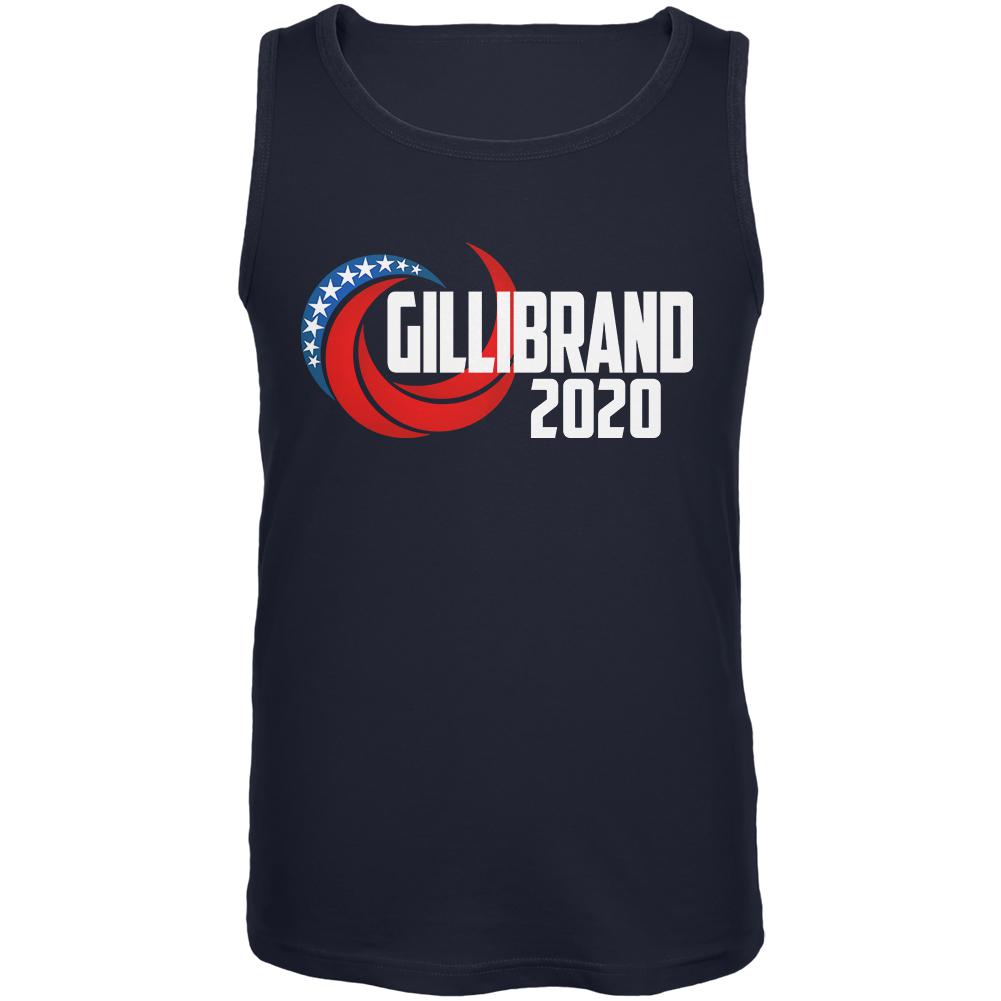 Presidential Election 2020 Kirsten Gillibrand Swoosh Mens Tank Top Men's Tank Tops Old Glory 2XL Navy 