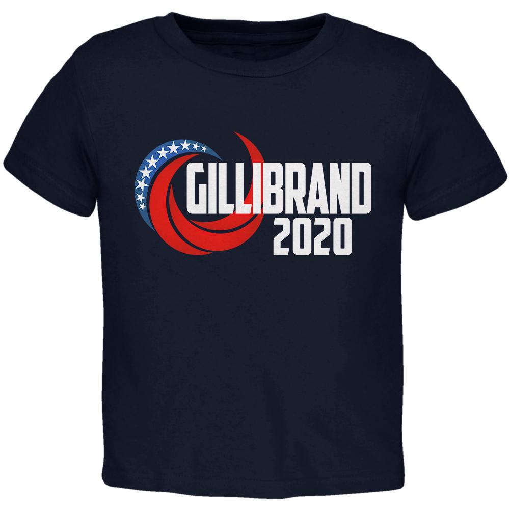 Presidential Election 2020 Kirsten Gillibrand Swoosh Toddler T Shirt Toddler T-Shirts Old Glory 2T Navy 