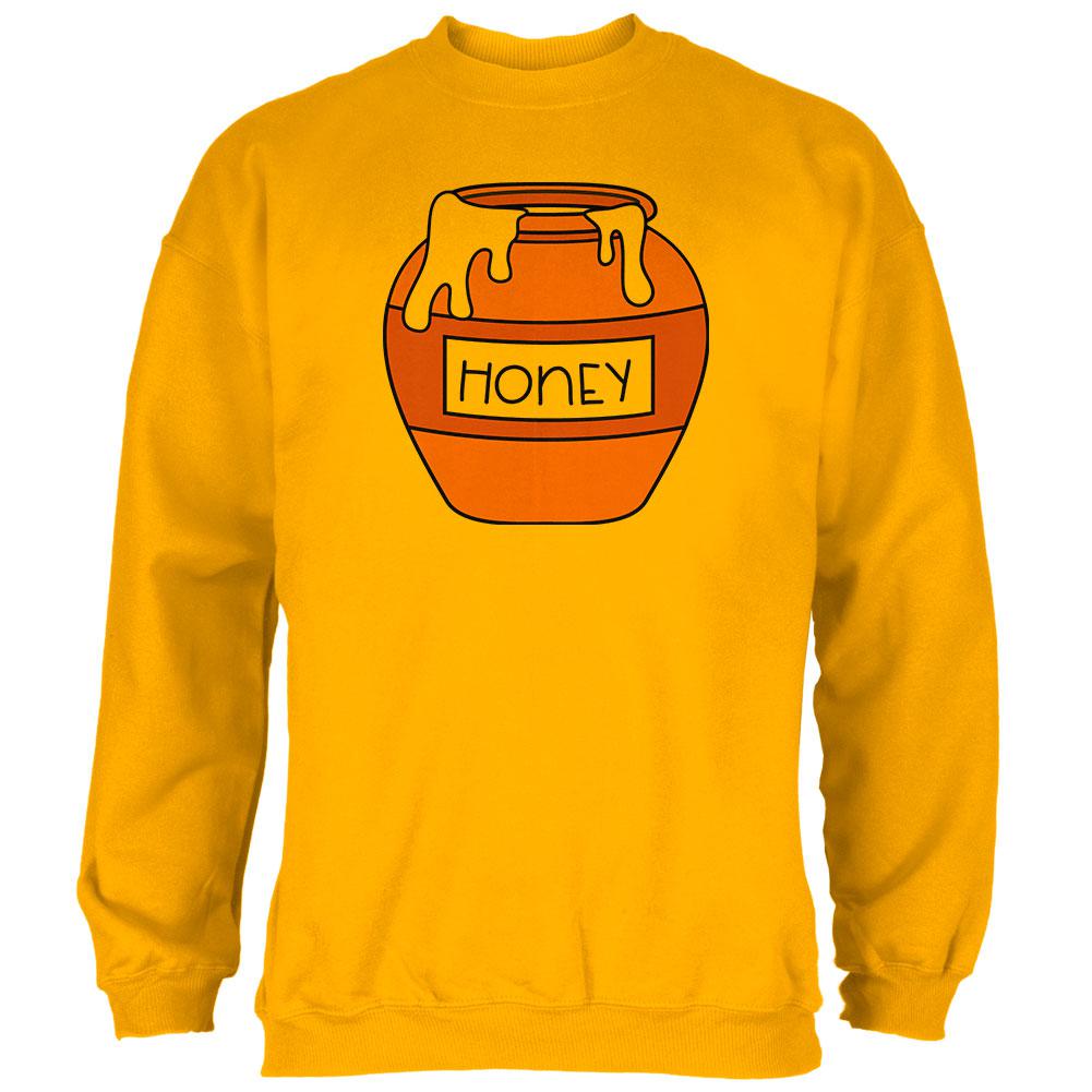 Halloween Honey Pot Honeypot Costume Mens Sweatshirt Men's Sweatshirts Old Glory 2XL Yellow 