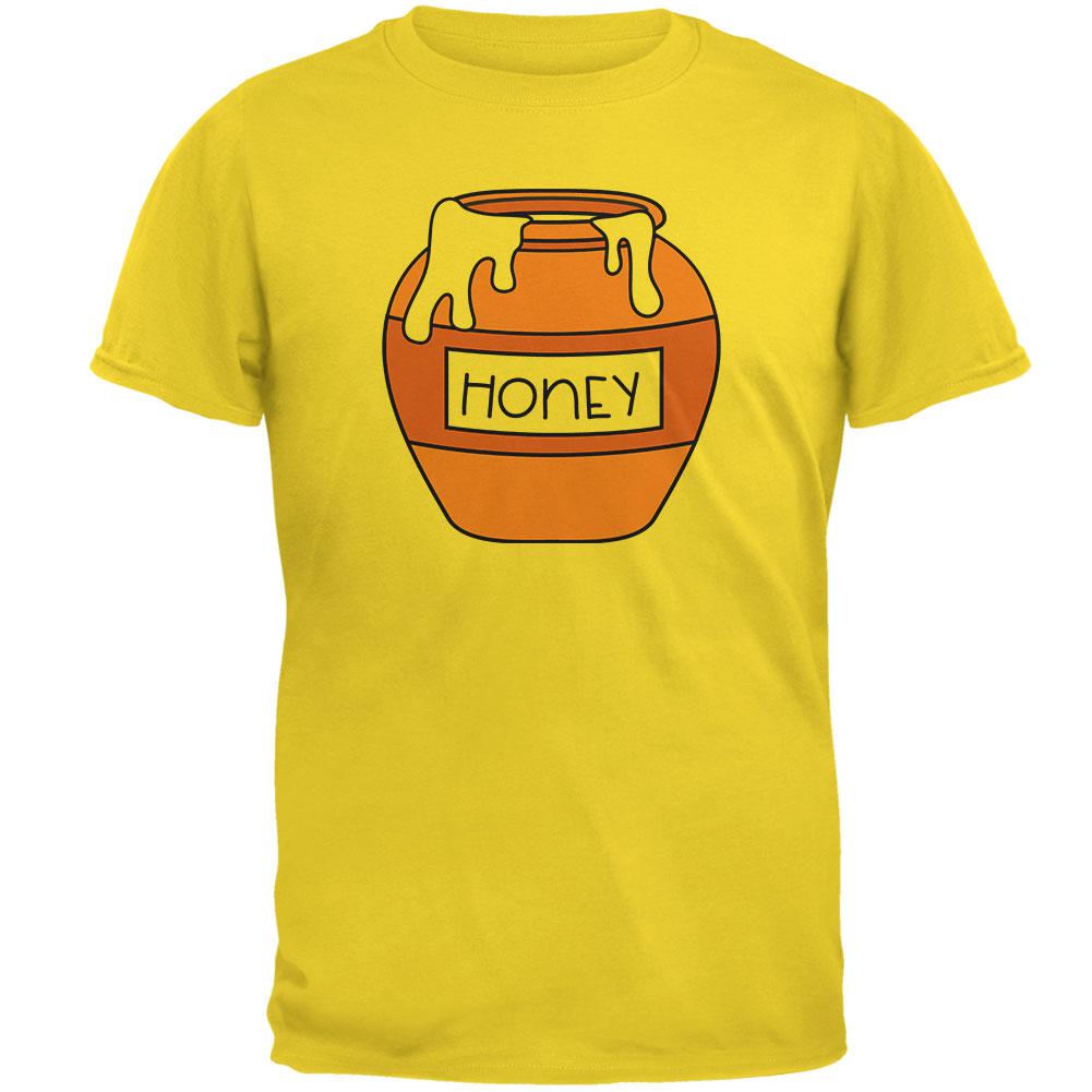 Halloween Honey Pot Honeypot Costume Mens T Shirt Men's T-Shirts Old Glory SM Yellow 