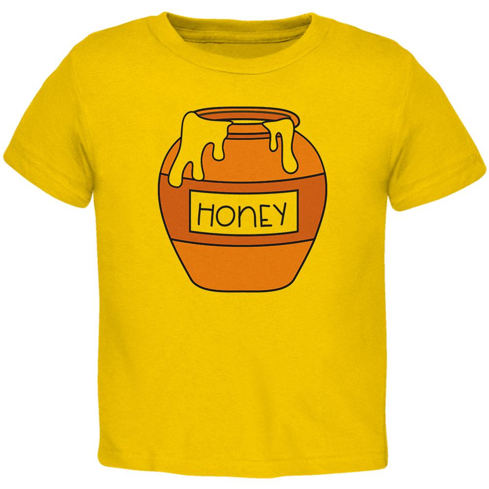 Halloween Honey Pot Honeypot Costume Toddler T Shirt Toddler T-Shirts Old Glory 2T Yellow 