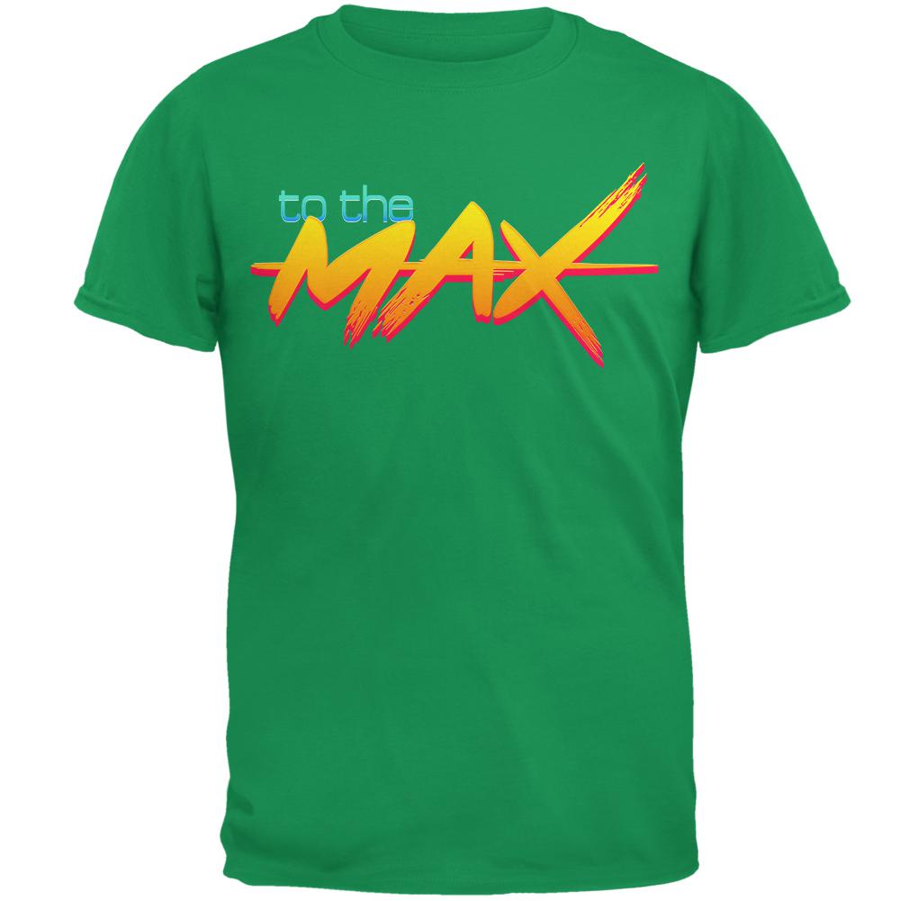 80's Flashback To The Max Mens T Shirt Men's T-Shirts Old Glory 2XL Green 