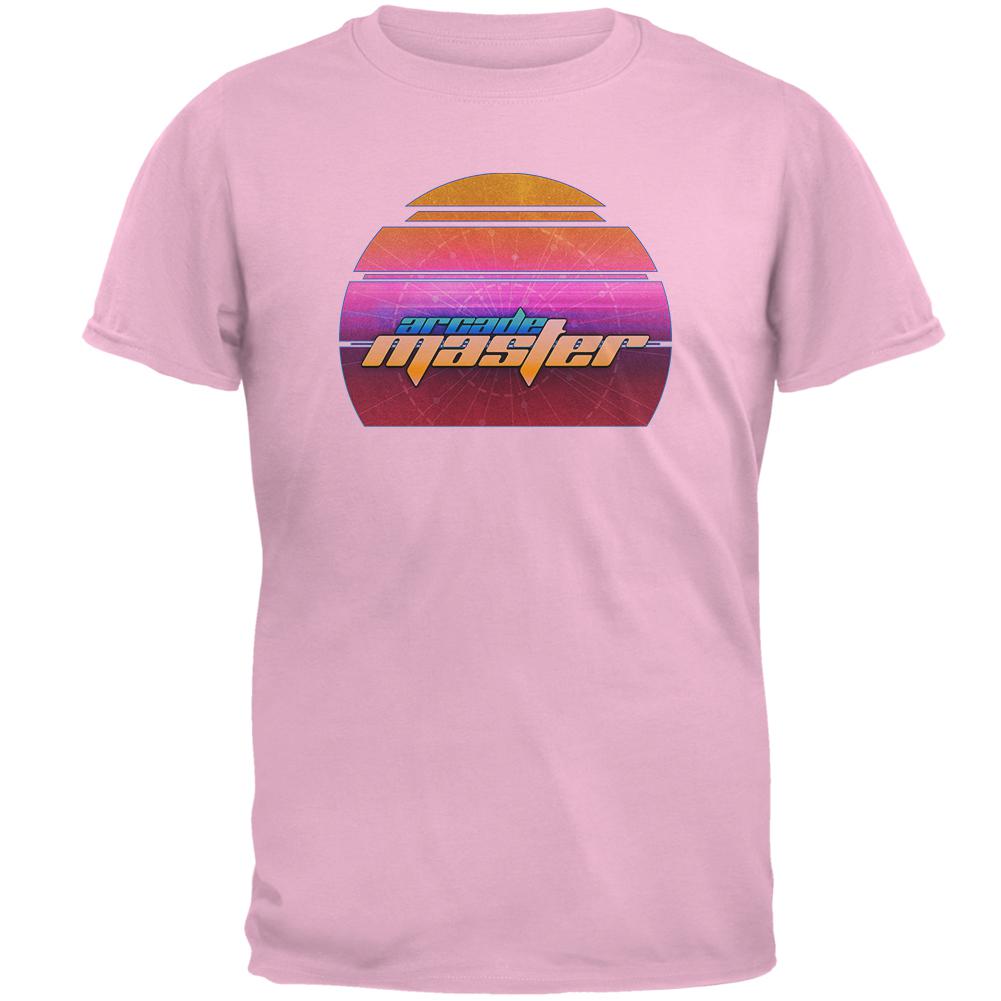 80's Flashback Arcade Master Mens T Shirt Men's T-Shirts Old Glory 2XL Pink 