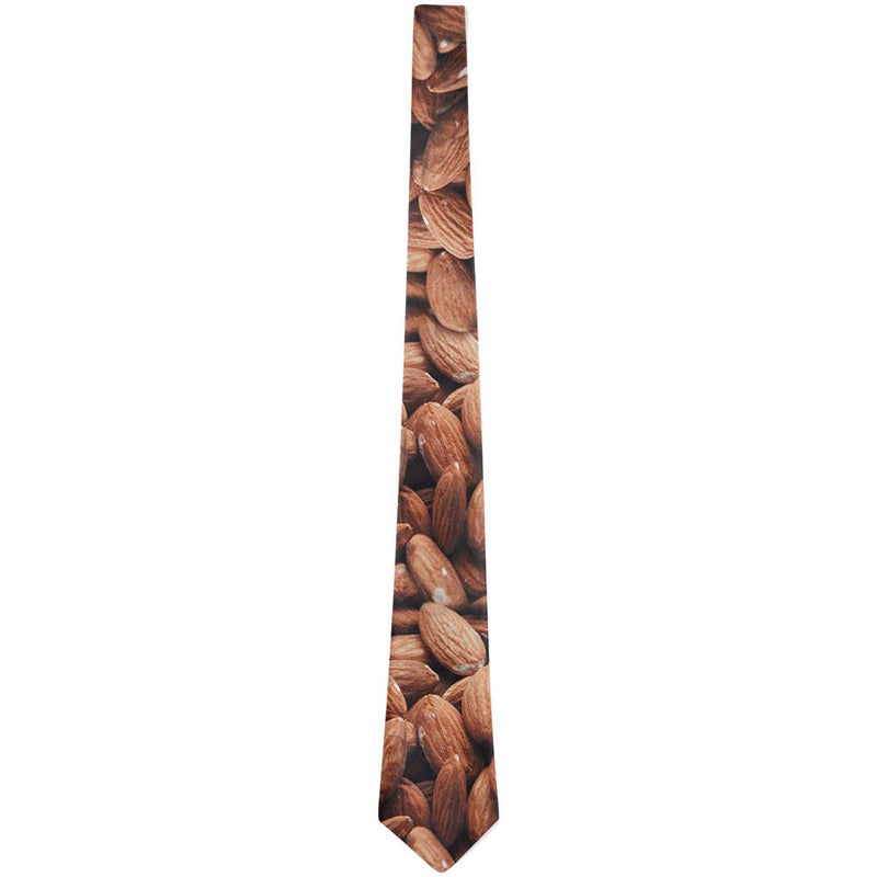 Halloween I'm Nuts Costume Almonds All Over Neck Tie Men's Neck Ties Old Glory   