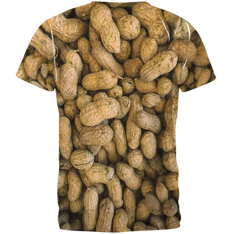 Halloween I'm Nuts Costume Peanuts All Over Mens T Shirt Men's T-Shirts Old Glory   