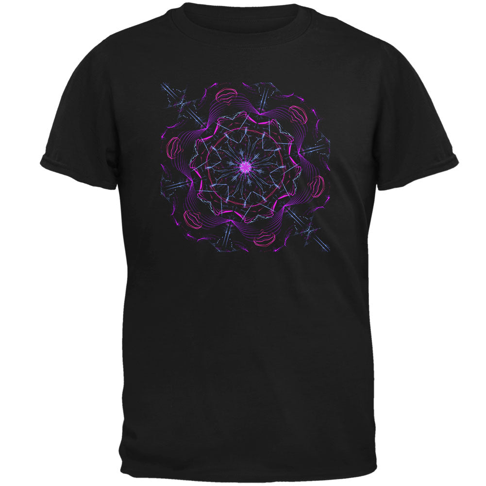 Steam Punk Gear Mandala Mens T Shirt Men's T-Shirts global 2XL Black 