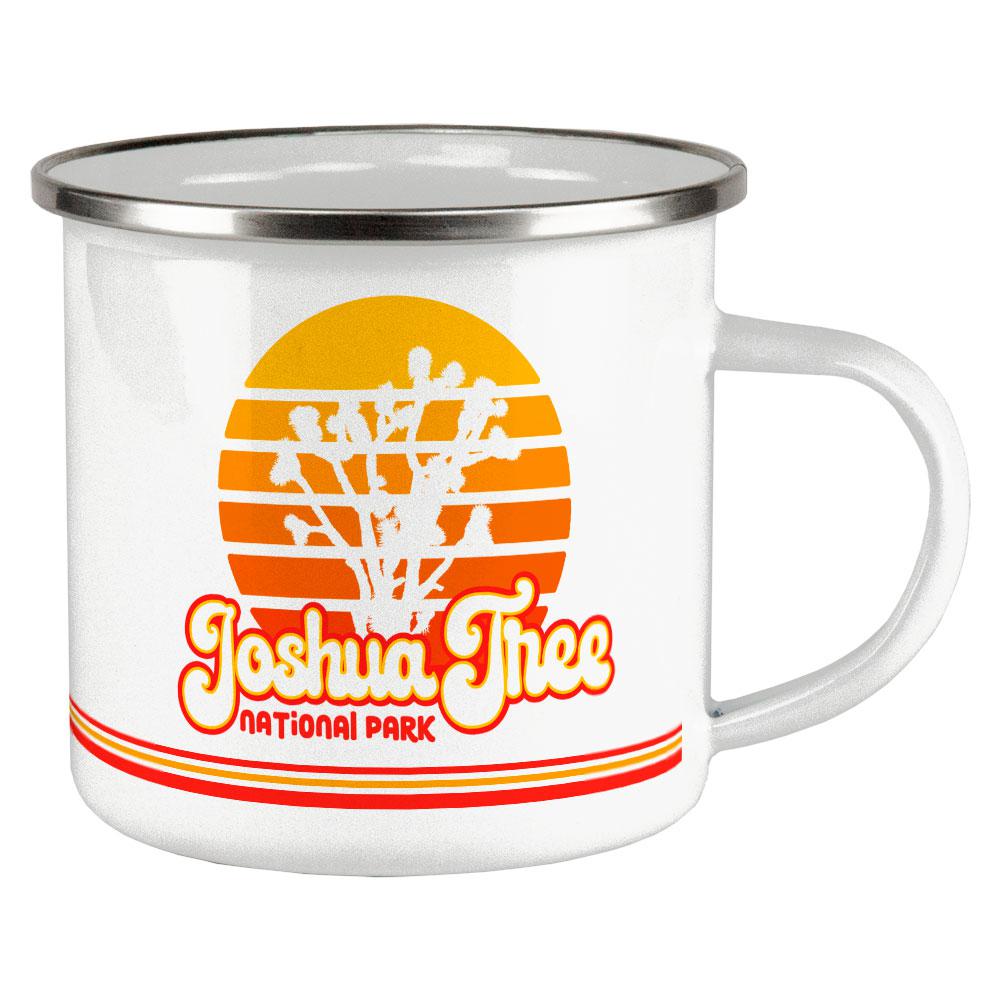 National Park Retro 70s Sunset Joshua Tree Camp Cup Coffee Mugs Old Glory OS White 