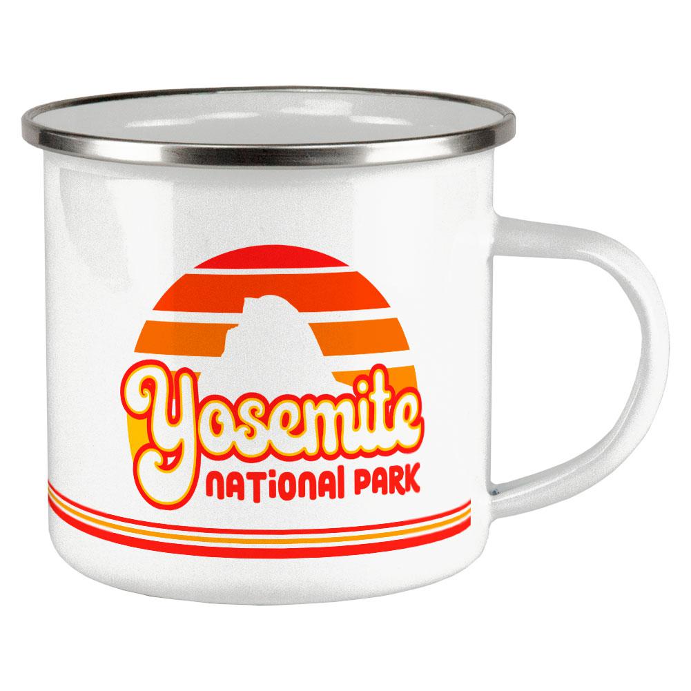 National Park Retro 70s Sunset Yosemite Camp Cup Coffee Mugs Old Glory OS Multi 