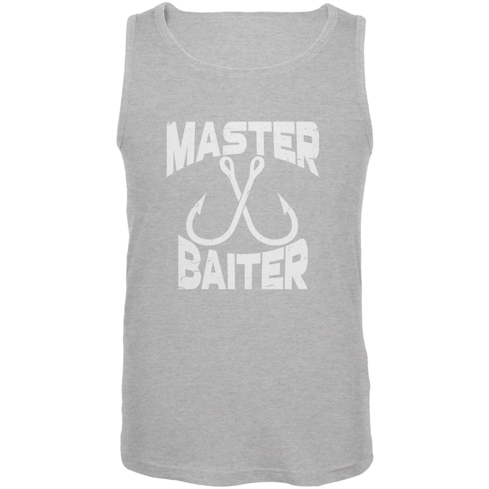 Master Baiter Mens Tank Top Men's Tank Tops Old Glory 2XL Heather 