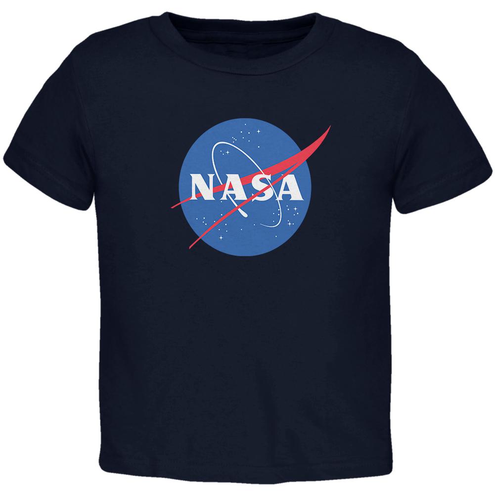 NASA Logo Toddler T Shirt Toddler T-Shirts NASA 2T Navy 