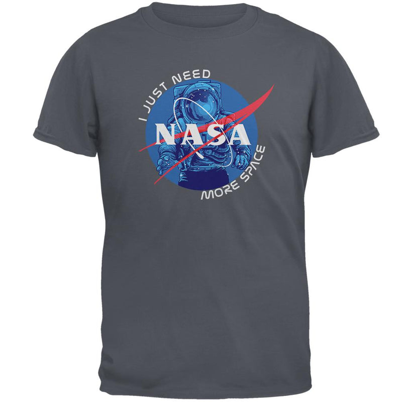 NASA Astronaut I Just Need More Space Mens T Shirt Men's T-Shirts NASA 2XL Grey 