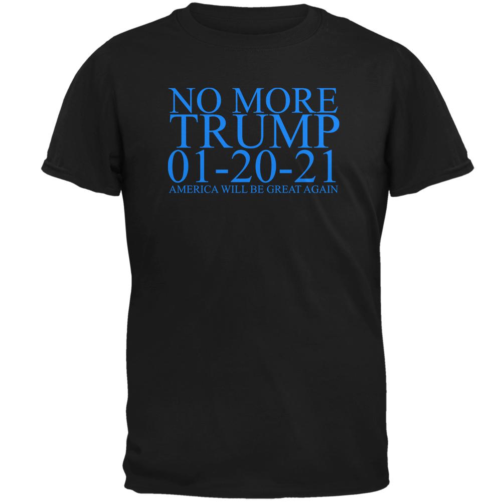 Election 2020 No More Trump 01-20-21 Mens T Shirt Men's T-Shirts Old Glory 2XL Black 