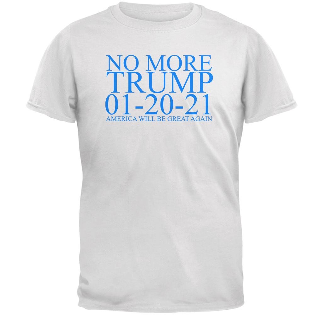 Election 2020 No More Trump 01-20-21 Mens T Shirt Men's T-Shirts Old Glory 2XL White 