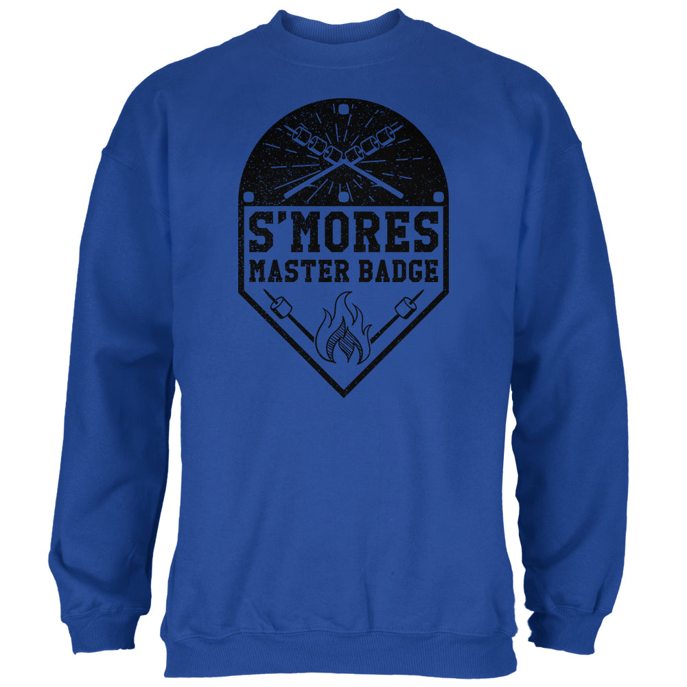 S'Mores Master Badge Mens Sweatshirt Men's Sweatshirts Old Glory