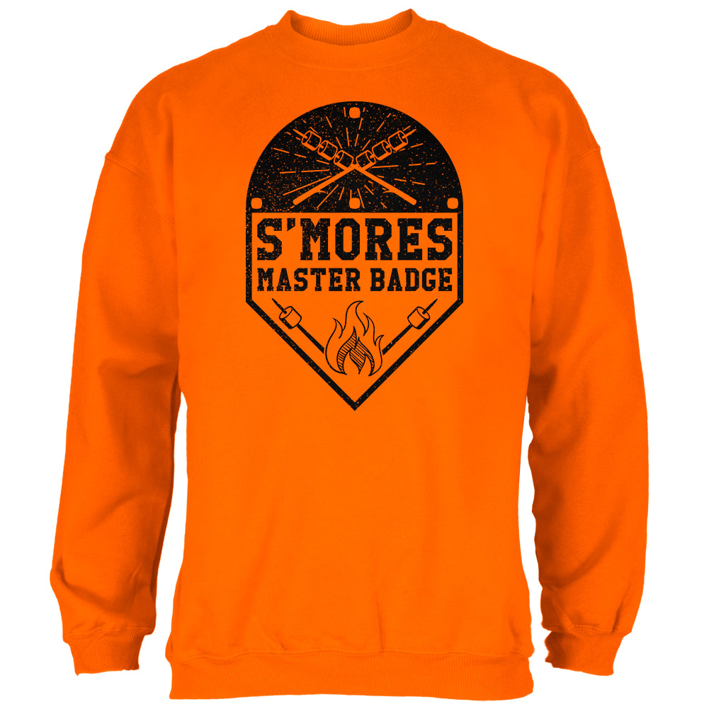 S'Mores Master Badge Mens Sweatshirt Men's Sweatshirts Old Glory