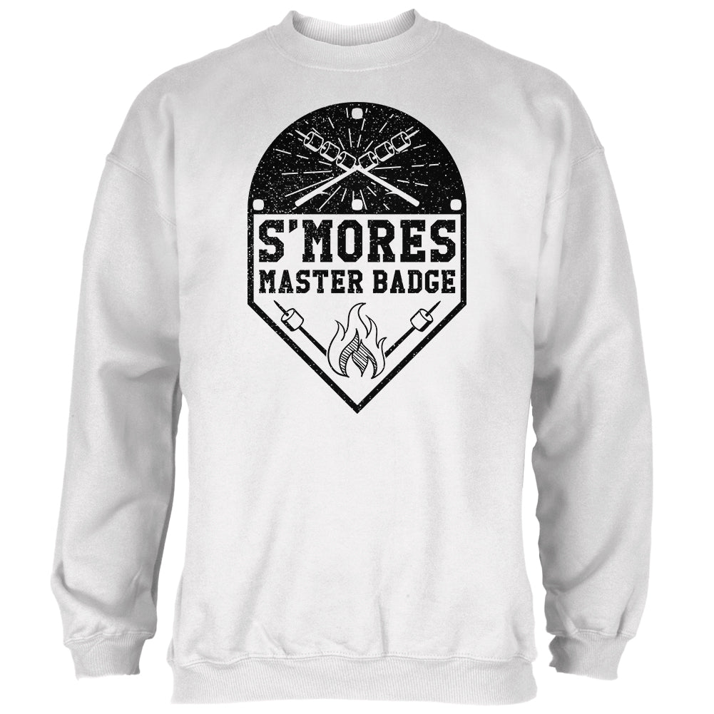 S'Mores Master Badge Mens Sweatshirt Men's Sweatshirts Old Glory