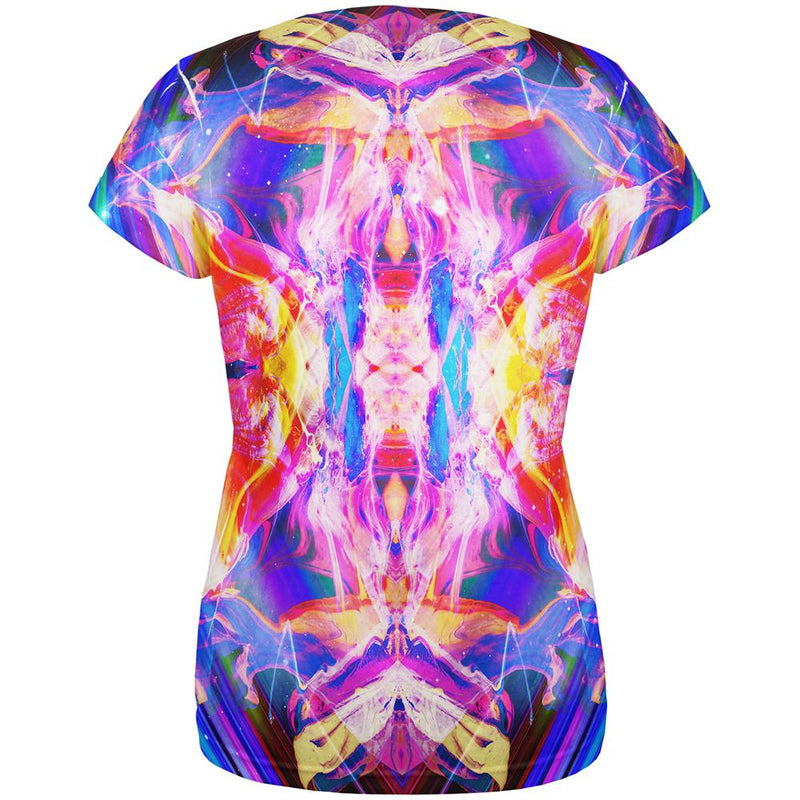 Explore the Multiverse All Over Womens T Shirt Women's T-Shirts Old Glory   