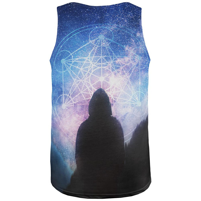 La Fin du Monde Metatron's Cube All Over Mens Tank Top Men's Tank Tops Old Glory   