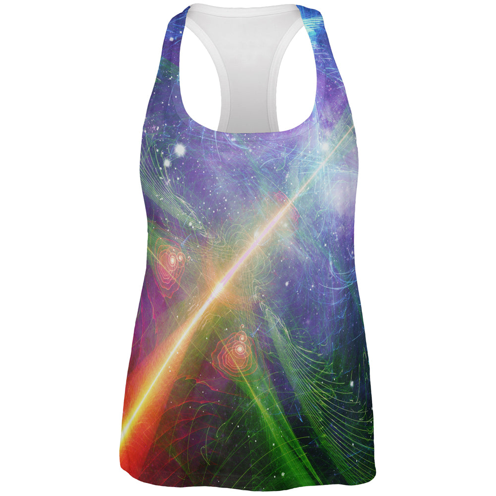 Intergalactic Rave Festival All Over Womens Work Out Tank Top Women's Tank Tops global 2XL Multi 