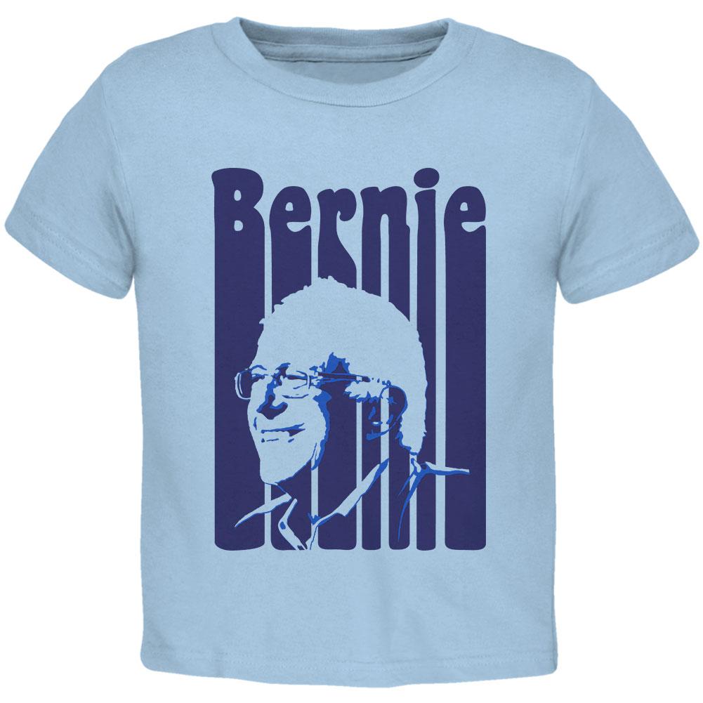 Election 2020 Retro 70s Color Bars Bernie Sanders Toddler T Shirt Toddler T-Shirts Old Glory 2T Blue 