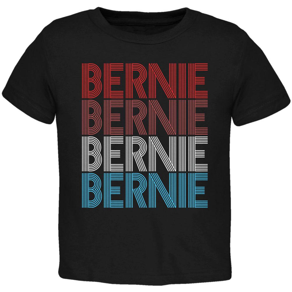 Election 2020 Bernie Sanders Vintage Style USA Toddler T Shirt Toddler T-Shirts Old Glory 2T Black 