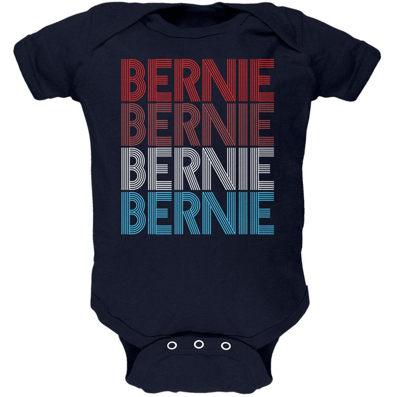 Election 2020 Bernie Sanders Vintage Style USA Soft Baby One Piece Baby One Piece Old Glory 0-3M Navy 