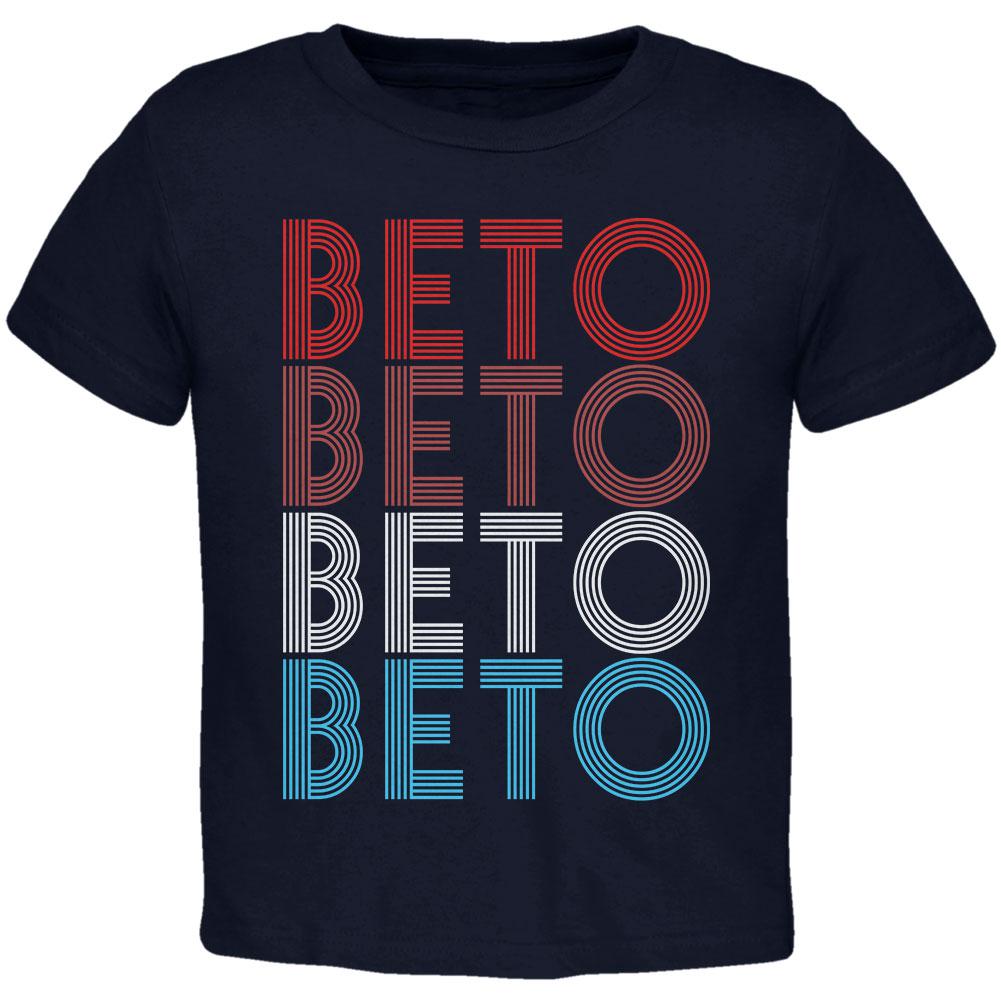 Election 2020 Beto O'Rourke Vintage Style Toddler T Shirt Toddler T-Shirts Old Glory 2T Navy 