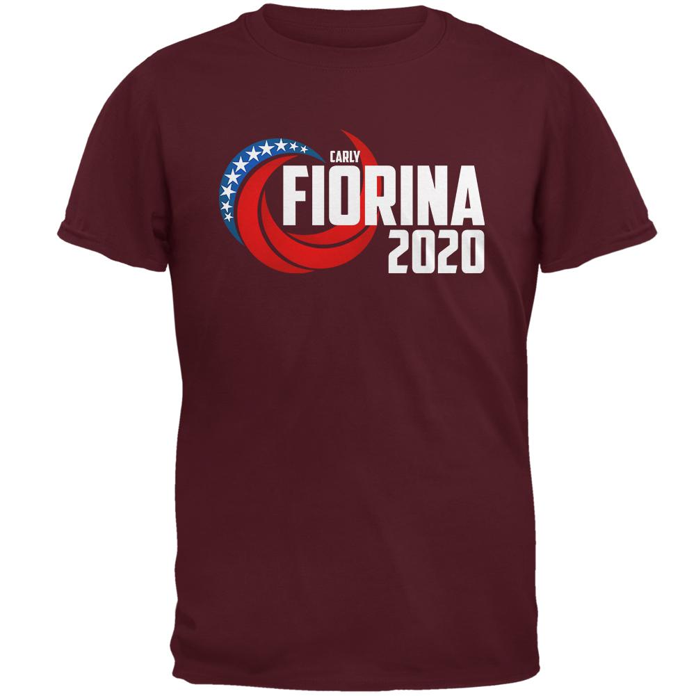 Election 2020 Carly Fiorina for President Mens T Shirt Men's T-Shirts Old Glory 2XL Red 