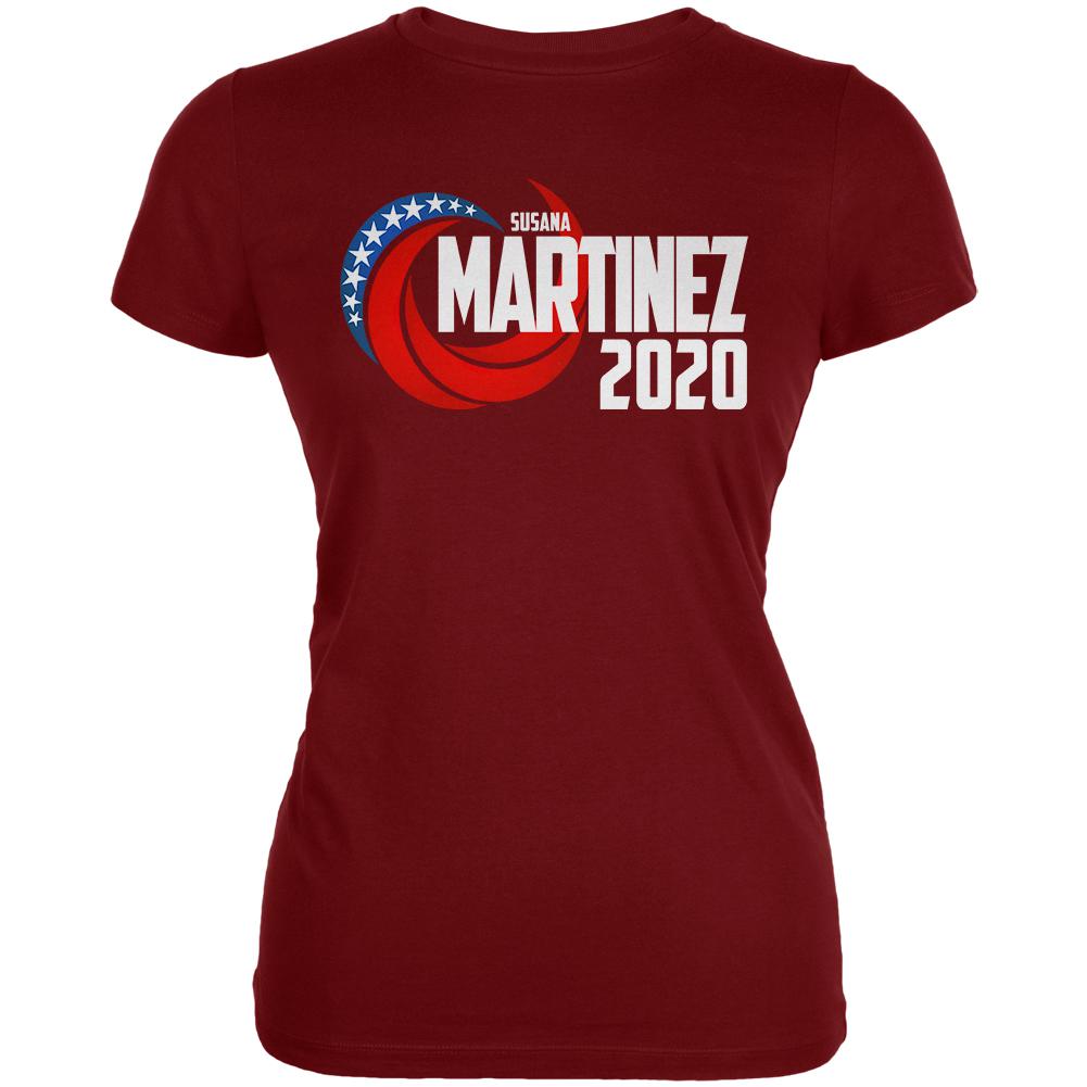 Election 2020 Susana Martinez for President Juniors Soft T Shirt Juniors T-Shirts Old Glory LG Red 