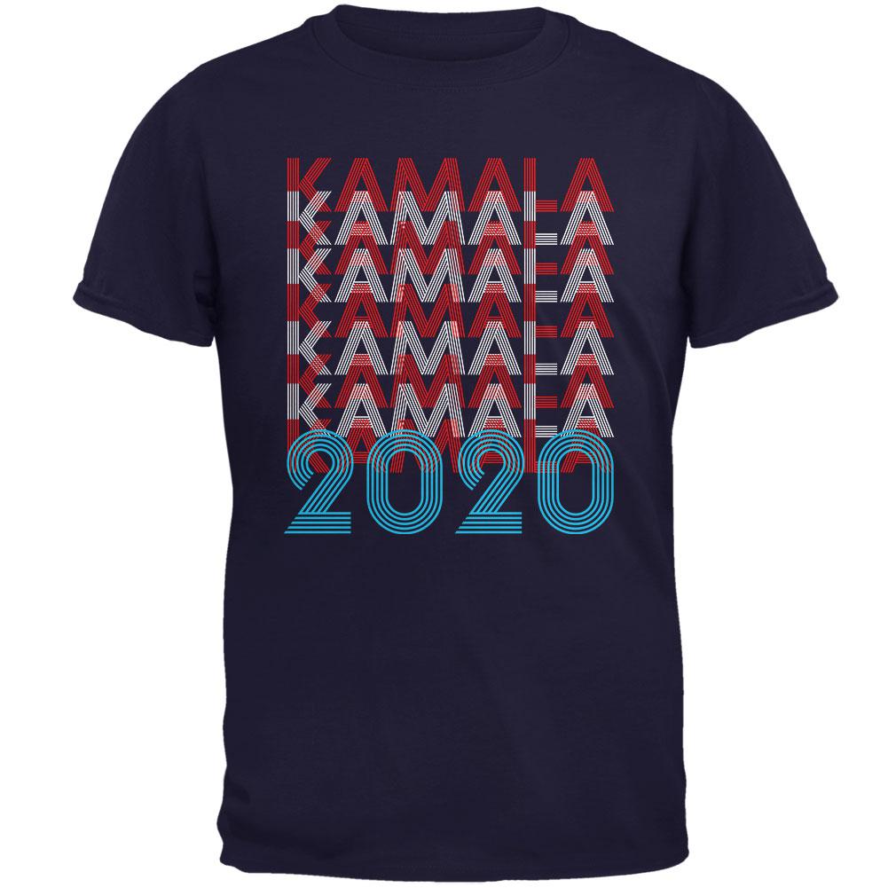 Election 2020 Kamala Harris President Vintage Style Mens T Shirt Men's T-Shirts Old Glory 2XL Navy 