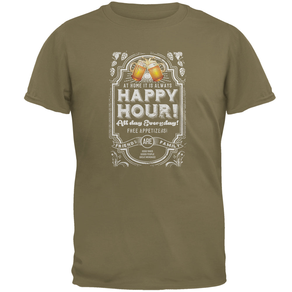 Happy Hour All Day Everyday Mens T Shirt Men's T-Shirts global